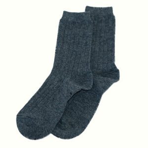 dark grey merino wool socks